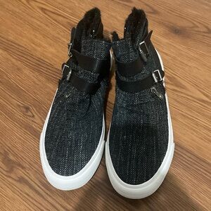 Blowfish Malibu Midtop Black/Grey Color Women’s Sneakers